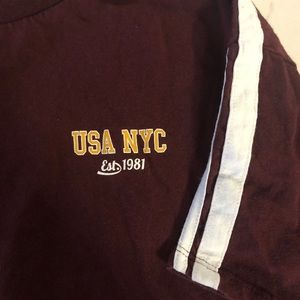 USA NYC Cropped T-shirt